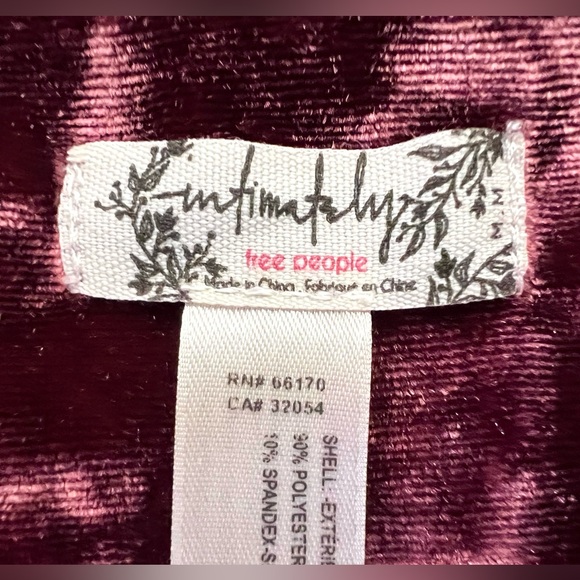 FREE PEOPLE - Come together mauve crushed velvet mini dress - Size medium - Picture 10 of 11